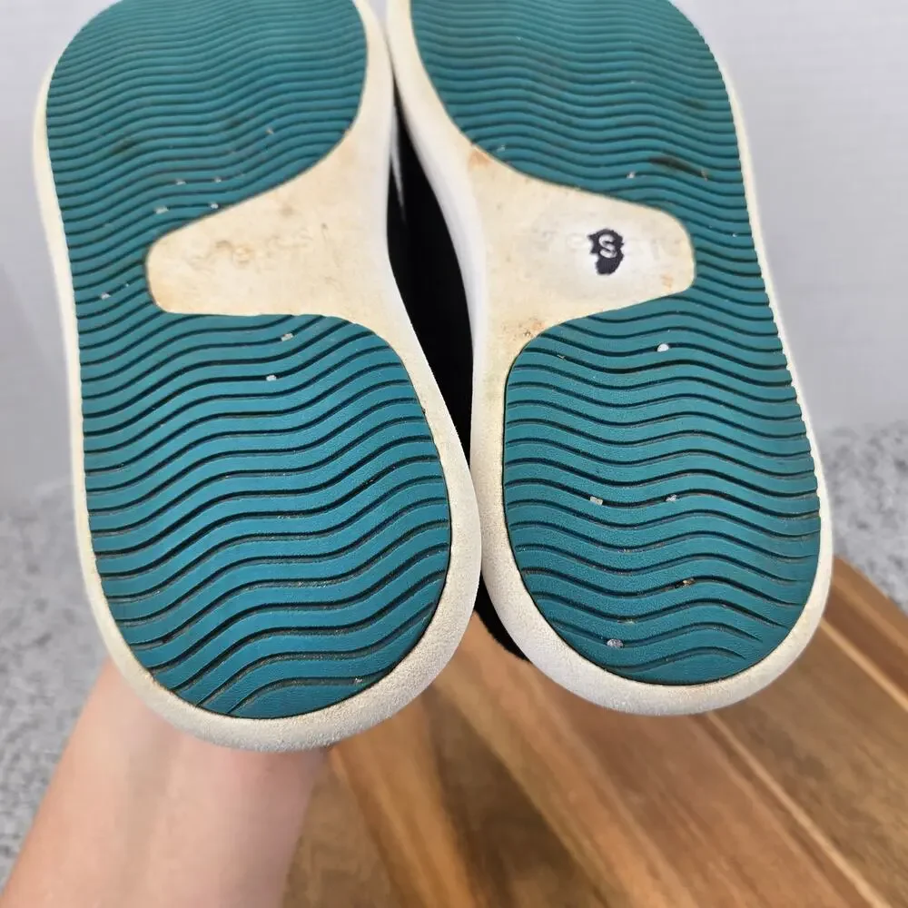 Vessi Womens 7 Sunday Slip-On Black Lifestyle Comfort Casual Daily Sneaker
